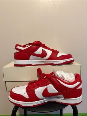 Nike Dunk Low Red & White St.John's 2020
